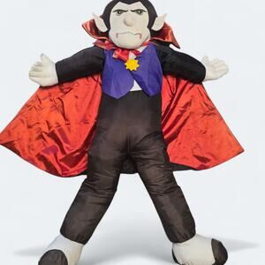 Vintage Goffa JUMBO 52" Halloween Dracula Hanging Plush